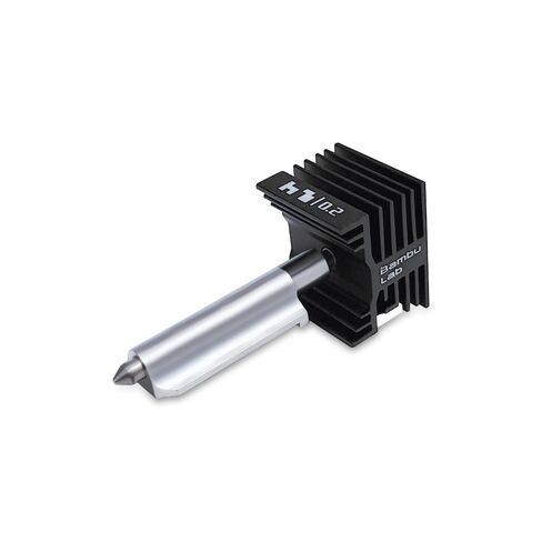 طابعة H2D/H2S ثلاثية الأبعاد Hotend Bambulab الأصلية مع فوهة من الفولاذ المقاوم للصدأ مقاس 0.2 مم لمجموعة Bambu Lab H2D Combo، ملحقات طابعة H2S Combo ثلاثية الأبعاد in Kuwait