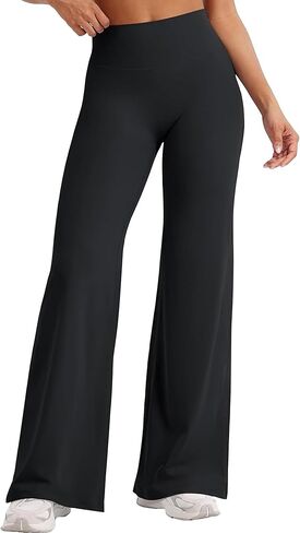 Workout Leggings Womens No Front Seam Straight Leggings, High Waist Womens Yoga Pants Lounge Buttery Soft Comfy Casual in Kuwait