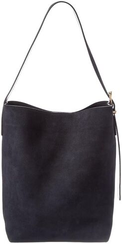 Madewell Women The Essential Bucket Tote in Suede Juniper Berry One Size in Saudi Arabia