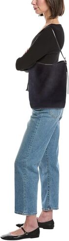Madewell Women The Essential Bucket Tote in Suede Juniper Berry One Size in Saudi Arabia