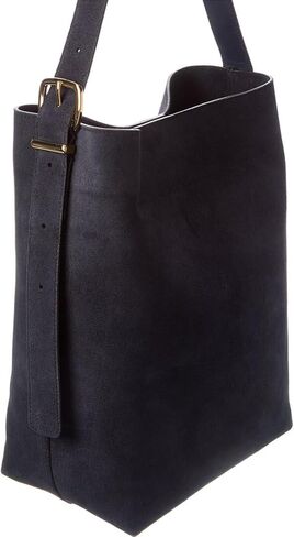 Madewell Women The Essential Bucket Tote in Suede Juniper Berry One Size in Saudi Arabia