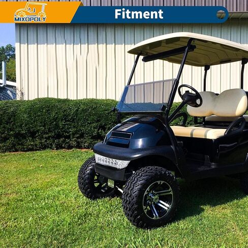 Golf Cart Light Kit for Club Car Precedent 2004-up Gas and Electric Golf Carts, 12V Street Legal Headlight Tail Light Kit with Turn Signal Switch, Horn Button, Hazard Flasher and Brake Pad in Kuwait