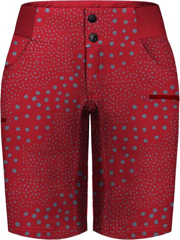 SHREDLY 11" Zipper Snap Mid-Rise MTB Short for Women | Durable, Lightweight, and Versatile with Zipper Snap Closure in Saudi Arabia