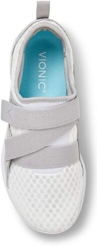 Vionic Women's Brisk Aimmy Adjustable Straps Leisure Shoes- Supportive Walking Sneakers That Include Three-Zone Comfort with Orthotic Insole Arch Support, Sneakers for Women in Saudi Arabia