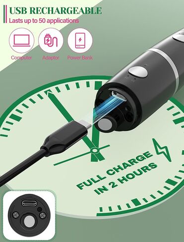 Bug Bite Itch Relief, 2-IN-1 Bug Bite Relief with Suction Tool and Heat Mosquito Itch Relief, Rechargeable Bug Bite Sucker and Fast Itch Relief from Bug and Mosquito Bites, Summer Outdoor Gadget in Kuwait