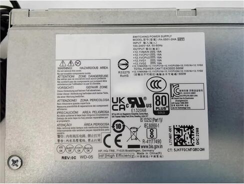 1 قطعة لإمدادات الطاقة L77487-001 500 واط in Kuwait