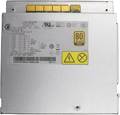 1 قطعة لوحدة محطة العمل P500 P510 مصدر الطاقة FSD010-EL0G FRU: 54Y8909 650 واط in Kuwait