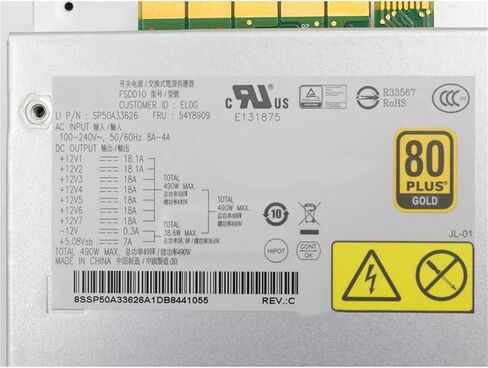 1 قطعة لوحدة محطة العمل P500 P510 مصدر الطاقة FSD010-EL0G FRU: 54Y8909 650 واط in Kuwait