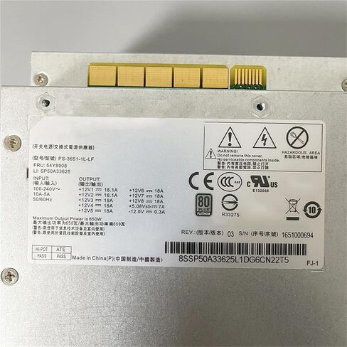 1pc for P500 P510 P700 P710 Workstation PS-3651-1L-LF 54Y8908 650W Power Supply in Kuwait