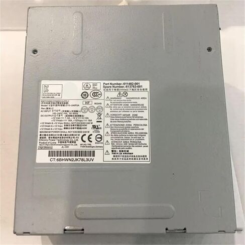 محول التيار الكهربائي لـ D10-240P2A 240W 8300 6300 Pro Z200SFF 611482-001 613763-001 كابل محول الطاقة PSU in Kuwait