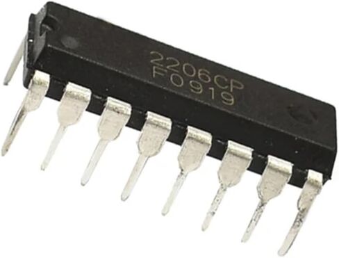 XR2206CP XR2206P 2206CP DIP-16 Function Generator Chip Chipset 1Pcs in Kuwait