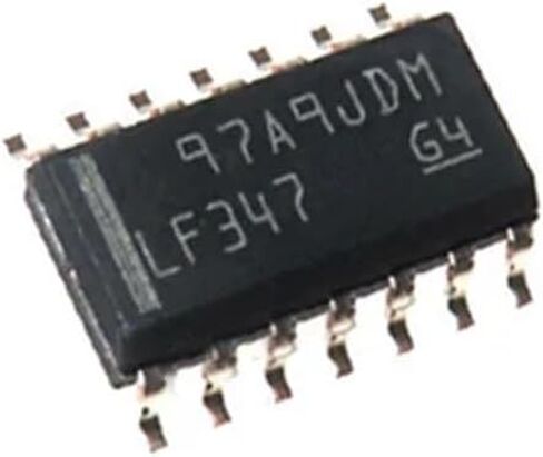 LF347DR LF347 LF347D SOP14 SOP-14 شرائح SMD 10 قطعة in Kuwait