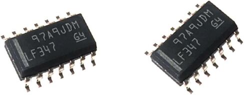 LF347DR LF347 LF347D SOP14 SOP-14 شرائح SMD 10 قطعة in Kuwait
