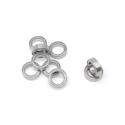 6700ZZ 10x15X4 Mm Miniature Rubber Seal Deep Groove Ball Bearing 10Pcs in Kuwait