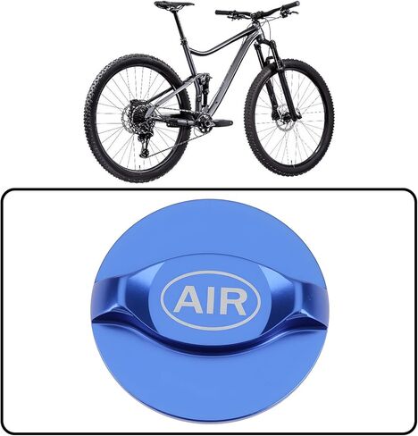 2 Pcs Bicycle Front Fork Valve Aluminum Alloy Valve Cover 25.8mm Fit for Most Bicycles in Saudi Arabia