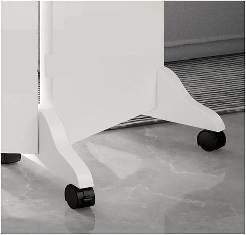 Room Divider ，Screen Room Divider， White Portable Privacy Screen Room Dividers Opaque Commercial Heavy Duty Room Separation(4 Panels) in Saudi Arabia