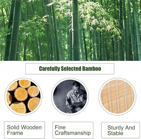 Room Divider ，Screen Room Divider， Natural Hand-Woven Room Privacy Screens for Office/Home/Hotel(4 Panels,67in(170cm) H) in Saudi Arabia
