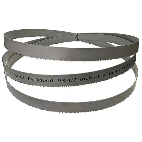 FOXBC 93-1/2 "X 3/4" X 5/8 TPI شفرات منشار قطع معدنية ثنائية المعدن M42 in Kuwait