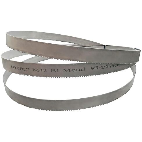 FOXBC 93-1/2 "X 3/4" X 5/8 TPI شفرات منشار قطع معدنية ثنائية المعدن M42 in Kuwait