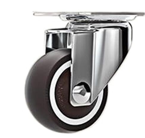 3 Inch Heavy Duty Silent Casters Dual Mode Swivel & Fixed Universal Wheels 4Pcs(Universal-Brake) in Kuwait