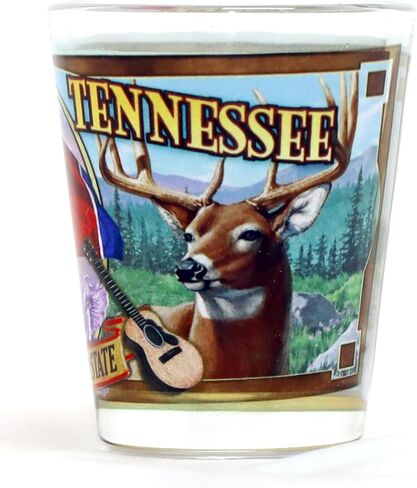 Tennessee State Mural Shot Glass in Kuwait