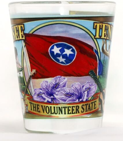 Tennessee State Mural Shot Glass in Kuwait