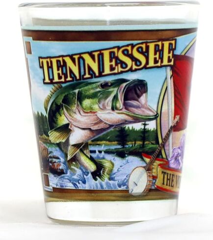 Tennessee State Mural Shot Glass in Kuwait