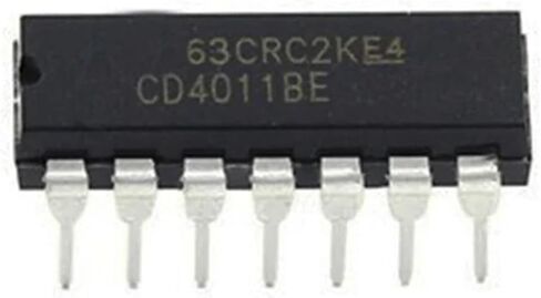 DIP-14 CD4011 CD4011B CD4011BE 4011 عقد عداد مقسم IC رقاقة شرائح DIP14 10 قطعة in Kuwait