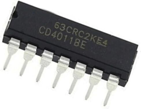 DIP-14 CD4011 CD4011B CD4011BE 4011 عقد عداد مقسم IC رقاقة شرائح DIP14 10 قطعة in Kuwait