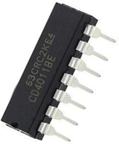 DIP-14 CD4011 CD4011B CD4011BE 4011 عقد عداد مقسم IC رقاقة شرائح DIP14 10 قطعة in Kuwait