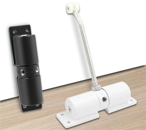Adjustable Closer Surface Mounted Heavy Duty Safety Spring for Interior Exterior Black Door(DVPEN01-SL) in Saudi Arabia