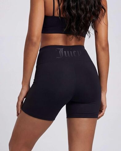 Juicy Couture Womens 3" Biker Shorts High Waisted Athletic Workout Compression Bike Short for Ladies Cycling Gym Yoga in Saudi Arabia