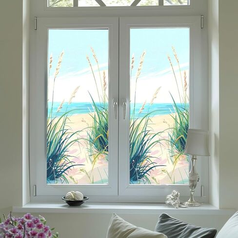 Window Privacy Film Frosted Static Cling Decorative Glass Film for Bathroom Kitchen Office in Saudi Arabia