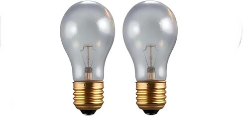 Food Warming Heat Lamp Bulbs, 40W Shatterproof Safety Coated, Compatible with Hatco 02.30.265, 120V/130V, 2-Pack in Kuwait