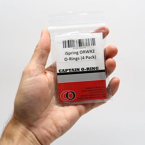 Captain O-Ring – Replacement ORWX2 O-Rings for iSpring WSP WSPSL Series Spin Down Sediment Water Filter (4 Pack) in Kuwait