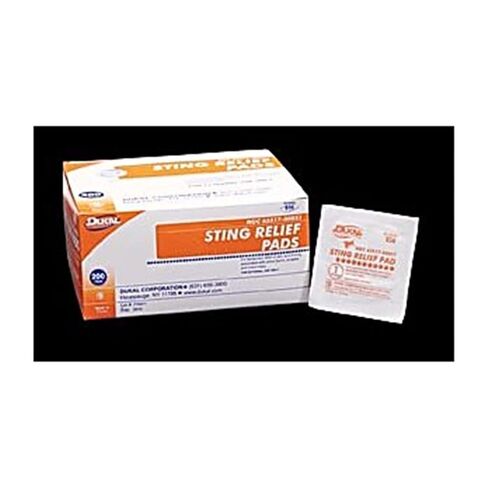 Dukal DUK 856 Sting Relief Pad, Medium, 2-Ply (Pack of 200) in Kuwait