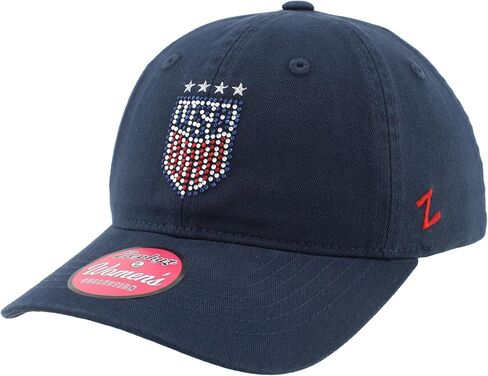 U.S. Soccer Officially Licensed USWNT Women's Adjustable Hat Girlfriend Rhinestones in Kuwait