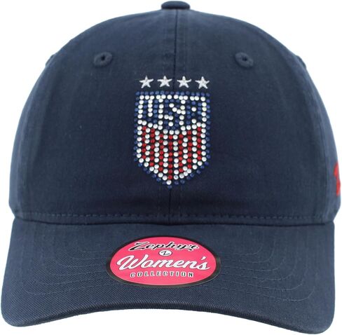U.S. Soccer Officially Licensed USWNT Women's Adjustable Hat Girlfriend Rhinestones in Kuwait