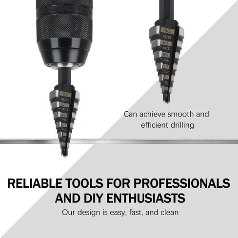 3/16 "-7/8" خطوة مثقاب لأداة Milwau-kee الكهربائية GIDDS2-2475506 in Kuwait