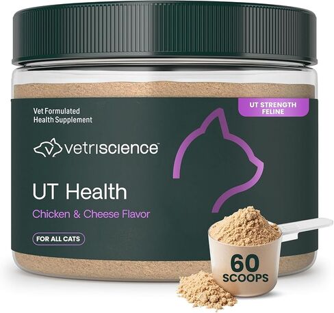 VETRISCIENCE UT Strength مكمل المسالك البولية للقطط - يمضغ لدعم المسالك البولية مع مسحوق التوت البري والبروميلين والبروبيوتيك in Kuwait