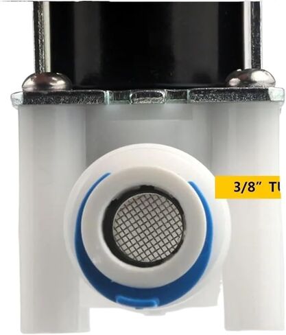 DC24V التوصيل السريع 3/8 "صمام الملف اللولبي العالمي منقي مياه بالتناضح العكسي مدخل المياه الكهرومغناطيسي صمام نوع مغلق عادة in Kuwait