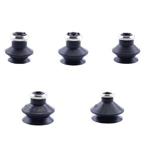 10Pcs Vacuum Suction Cup Manipulator Accessories Industrial Pneumatic Accessories Strong Suction Nozzle Suction Cup Ring ZP-B(ZP-13BN Black) in Kuwait
