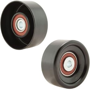 Belt Idler or Tensioner Pulley w/Bearing Swap 2pcs Set 2008-206403 for Ford,for Dodge,for Chrysler,for Chevy,for Cadillac,for Buick 5037086AA 530123L, adapt to your car in Kuwait