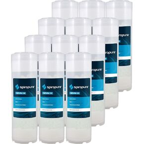 SpiroPure 10x2.5 Polyphosphate Water Filter, Anti-Scale Filter 10 Inch, Hard Water Filter, Scale Inhibitor, Salt Free Water Softener for Shower, Sink, & Whole House in Kuwait