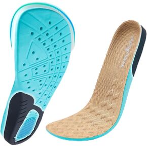 حشوات مريحة واسعة من OrthoComfoot للرجال - نعال داخلية لتقويم العظام قابلة للتنفس لمرضى السكري والقدم المسطحة، دعم منخفض للقوس والتهاب اللفافة الأخمصية، راحة للقدم، مقاس 11 للرجال in Kuwait