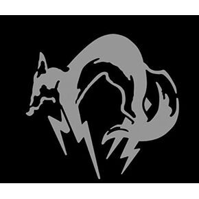 شعار FOX Hound - ميتال جير سوليد - ملصق من الفينيل in Kuwait
