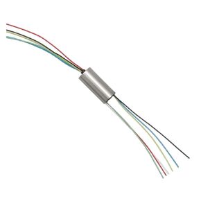 Small Capsule Slip Ring 1PCS 1-2A 4CH 6CH Conductive Slipring Dia 5.5/6/7.8mm 360° Rotary Electric Collector Rings with AWG28 Wire(Dia. 5.5mm 4CH) in Kuwait