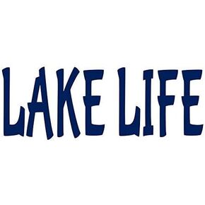 ملصق Lake Life - ملصق فينيل أزرق اللون in Kuwait