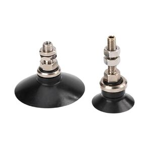1Pcs ZPTCN-A5 Vacuum Suction Cup Pneumatic Manipulator Nitrile Silicone Large Suction Internal and External Thread Nozzle(PZPT10CN-A5) in Saudi Arabia
