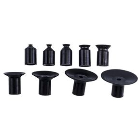 10Pcs Mini Vacuum Suction Cup Robot Accessories Industrial Pneumatic Accessories Powerful Suction Nozzle ZPL(ZPL-03,Black Nitrile Rubber) in Saudi Arabia